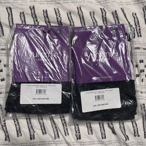 BRAND NEW Black Yummie Leggings- Size M